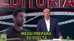 Pedrerol saca a la luz el supuesto plan de Messi: "Fíjense en un detalle muy importante"