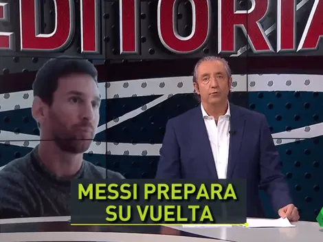 Pedrerol saca a la luz el supuesto plan de Messi: "Fíjense en un detalle muy importante"