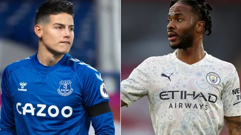 Everton vs. Manchester City juegan por la fecha 16 de la Premier League este lunes (Getty Images)