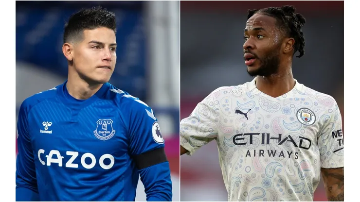 Everton vs. Manchester City juegan por la fecha 16 de la Premier League este lunes (Getty Images)
