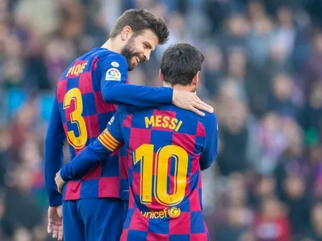 Piqué, contundente sobre el futuro de Messi: "Sería muy difícil si se fuera"