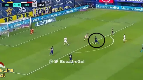 El segundo tanto de Ramón Ábila para Boca.