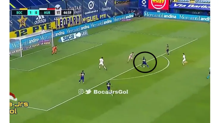 El segundo tanto de Ramón Ábila para Boca.