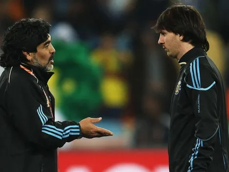 Messi contó cómo se enteró de la muerte de Maradona: "No lo podía creer"