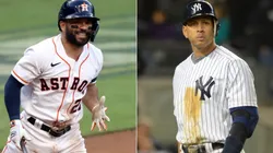 José Altuve y Alex Rodríguez