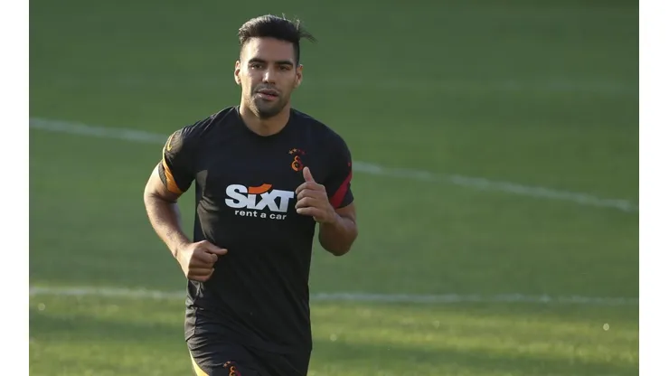 Radamel Falcao, delantero del Galatasaray de Turquía.