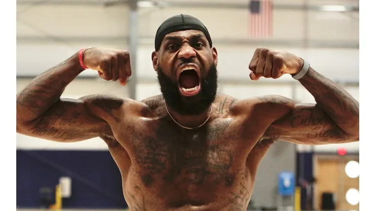 LeBron James, estrella de Los Angeles Lakers
