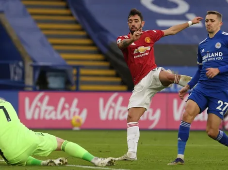 Celebra el Liverpool: en un partidazo, Leicester y Manchester United empataron 2 a 2