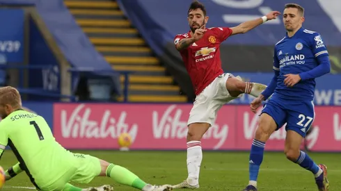 Celebra el Liverpool: en un partidazo, Leicester y Manchester United empataron 2 a 2