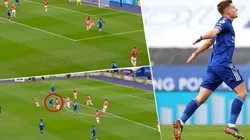 Insólita cadena de errores del United para el empate del Leicester