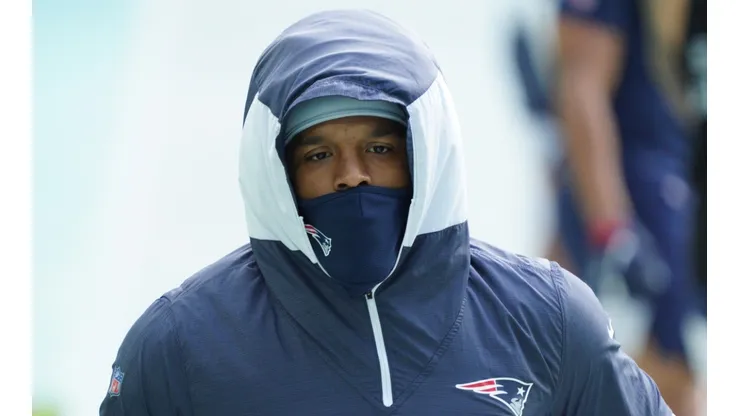Cam Newton, quarterback de los Patriots
