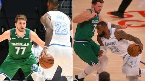 LeBron James and Luka Doncic