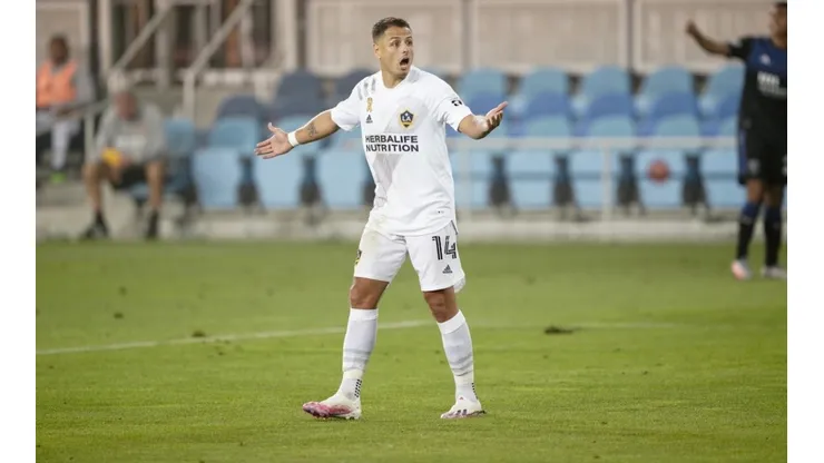 Javier Hernández, delantero de Los Angeles Galaxy