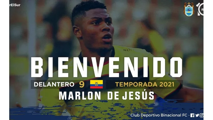 Marlon de Jesus jugó en la Selección Ecuatoriana.