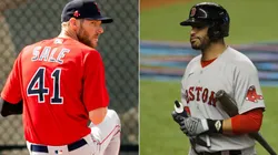 Chris Sale y JD Martínez