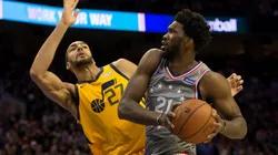 Rudy Gobert y Joel Embiid