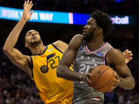 Joel Embiid se enojó con la NBA y se puso celoso de Rudy Gobert