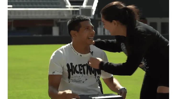 Edison Flores llegó al fútbol de Estados Unidos desde México.