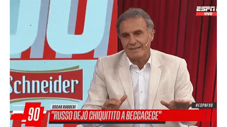 Ruggeri: "Los jugadores de Racing no pueden salir a jugar así"