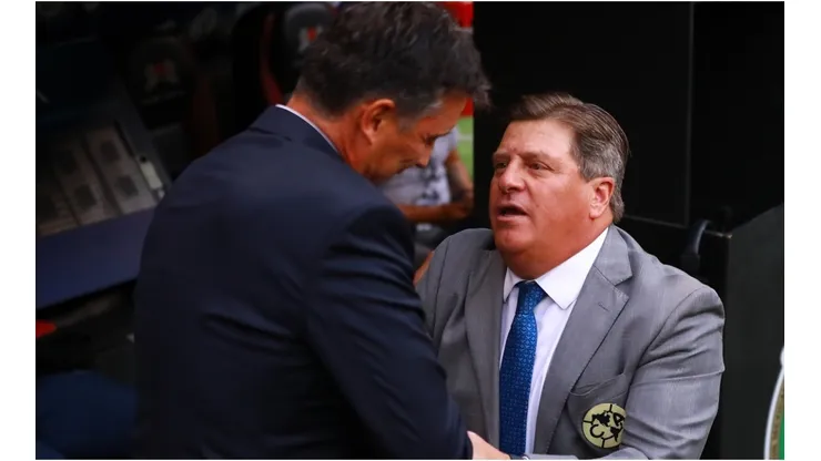 Robert Siboldi y Miguel Herrera