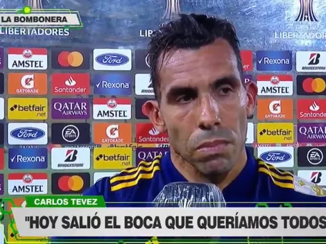 Tevez contó por qué le dejó el penal a Villa: "Ayer pateé 3 y los 3 me los atajó Andrada"