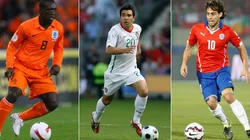 Seedorf, Deco y Valdivia, tres casos de futbolistas que decidieron competir para otro país.