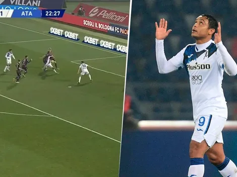 ¿Que solo hace goles de suplente? Muriel es titular y marcó dos en dos minutos