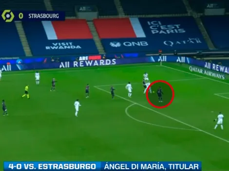 Di María presionó y Mbappe puso el 2 a 0 para el PSG