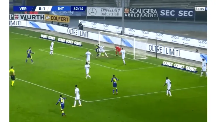 Handanovic se vistió de rojo por Papá Noél: el insólito gol que regaló con Inter