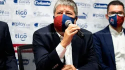 Hernán Darío Gómez, DT de Independiente Medellín.