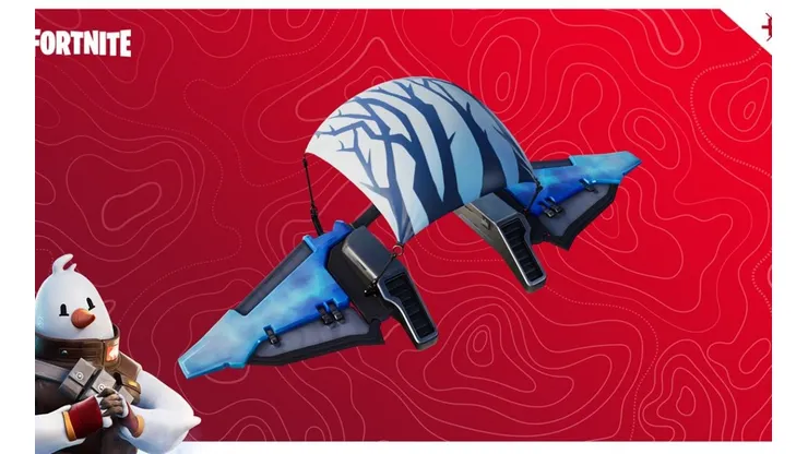 Como conseguir el Planeador de Alas de Invierno gratis en Fortnite