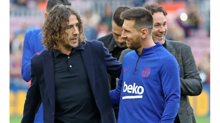 Puyol no dudó y aseguró que Messi es el "mejor futbolista de la historia"