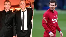 El hermano de Kroos criticó a Messi: "No pertenece al Top-3"