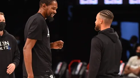 Kevin Durant y Stephen Curry