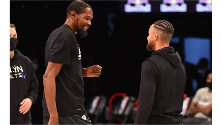 Kevin Durant y Stephen Curry
