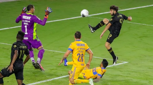 Gol de Diego Rossi para LAFC ante Tigres por la Concachampions.