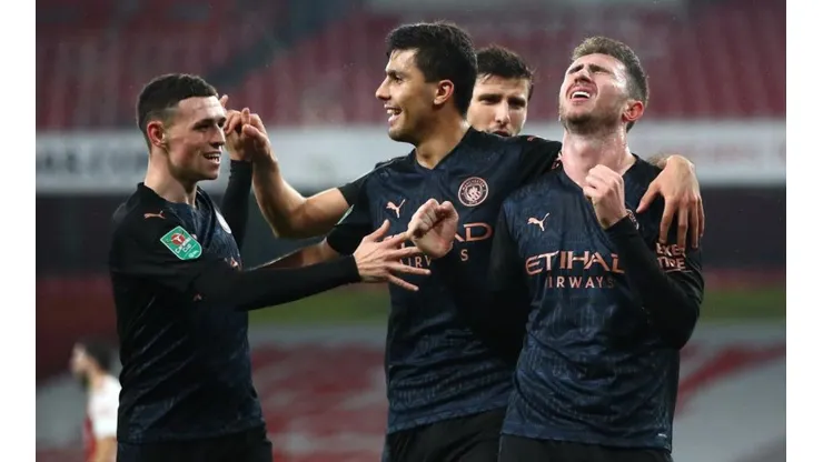 Arsenal no pudo hacer nada ante Manchester City.