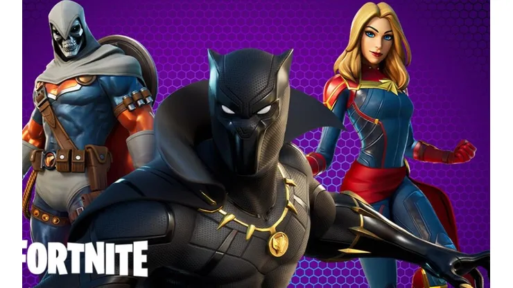 Black Panther, Capitana Marvel y Taskmaster ya disponibles en Fortnite
