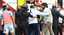 Ángel Comizzo se fue expulsado contra Sporting Cristal.