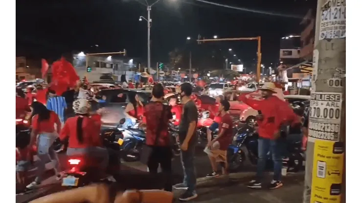 Impresionante celebración: así vivió Cali la goleada de América a Santa Fe