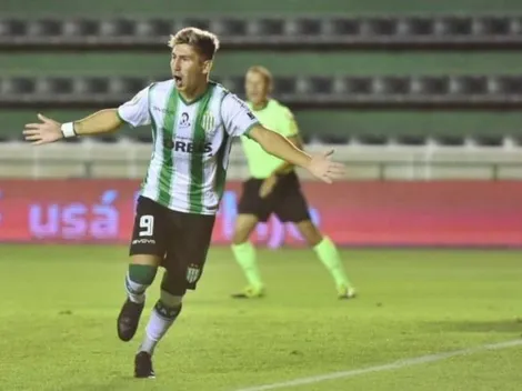 En la última del partido, Banfield se lo ganó a Gimnasia y mira a todos desde arriba