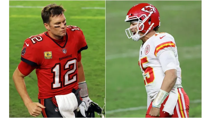 Tom Brady y Patrick Mahomes
