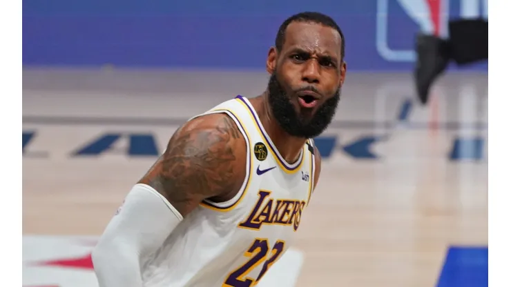 LeBron James, estrella de Los Angeles Lakers
