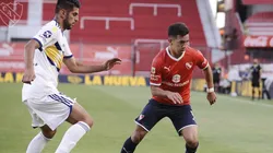 Carlos Zambrano jugó los 90' contra Independiente.