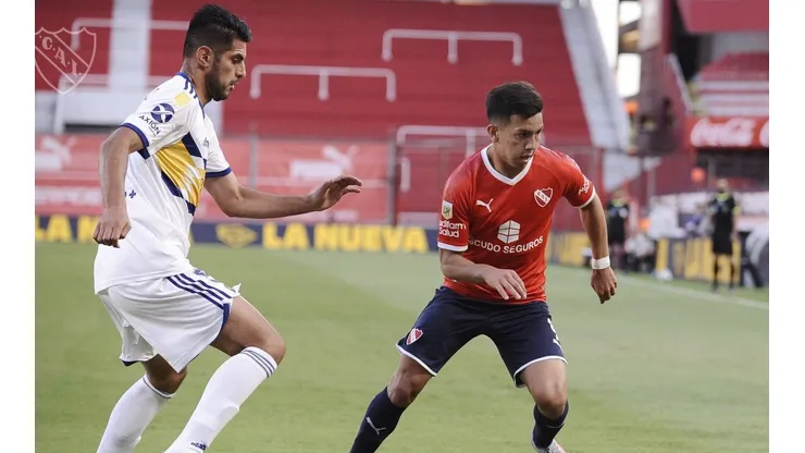 Carlos Zambrano jugó los 90' contra Independiente.