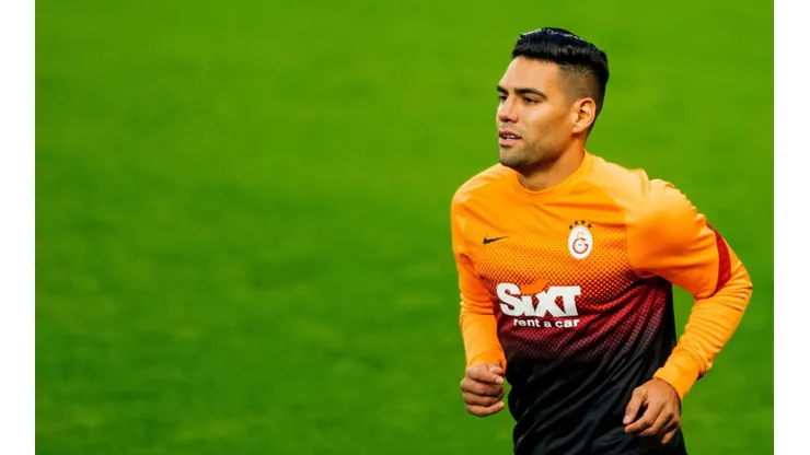 Radamel Falcao, delantero del Galatasaray de Turquía.
