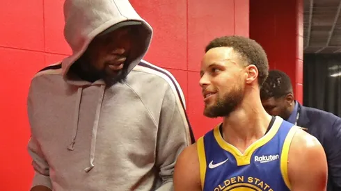 Kevin Durant y Stephen Curry