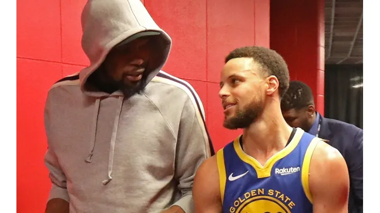 Kevin Durant y Stephen Curry