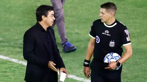 Video: Gallardo fue a buscar a Delfino apenas terminó el partido