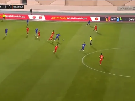 Arrancó antes de la mediacancha: André Carrillo anotó golazo con el Al Hilal